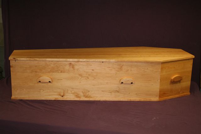 Cherry Traditional Coffin