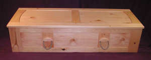 Frame and Panel Rectangular Coffin
