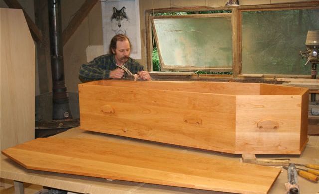 Richard in his Plainfield Vermont workshop