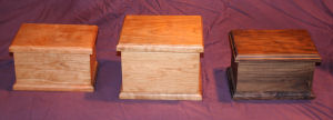 Hardwood Cremation Urns